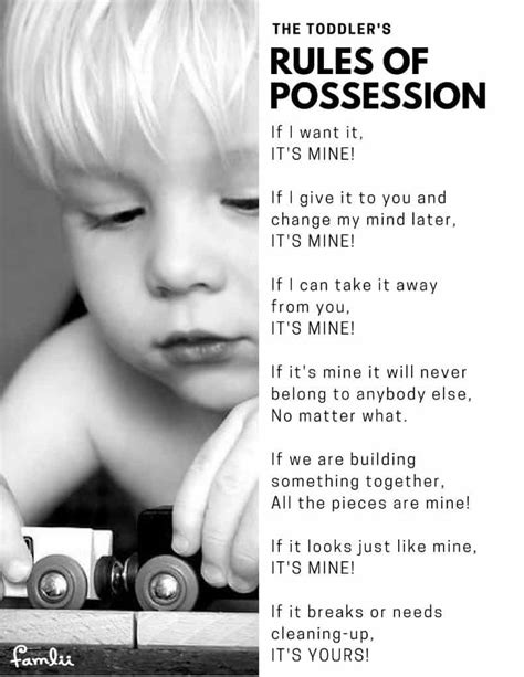 Taking it back: Rules for possession .